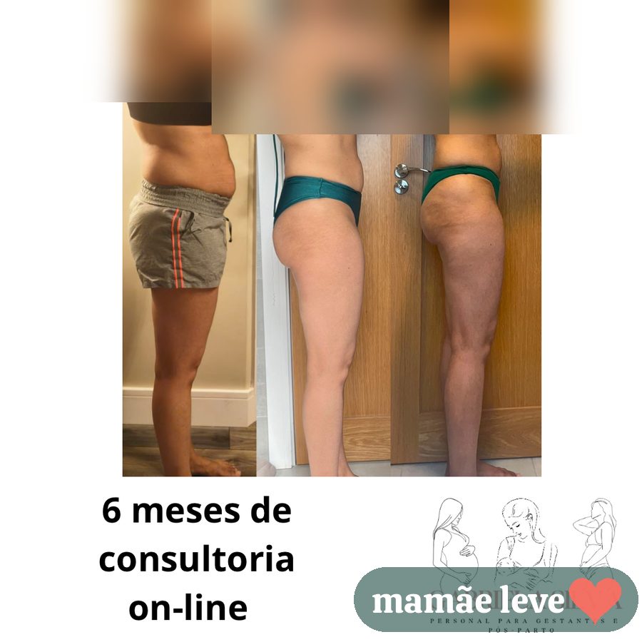 Resultado de 6 meses de consultoria on-line, rostos preservados por privacidade